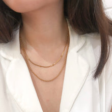Load image into Gallery viewer, ELIS LAYERED CHAIN NECKLACE
